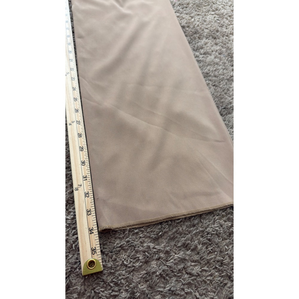 Max‎ Mara Womens Beige Wide Leg Trousers Made in Italy Size 12 Tan High Rise - Picture 5 of 7